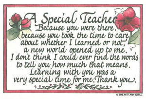 Showing Gallery For Special Teacher Quotes