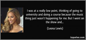 More Leona Lewis Quotes