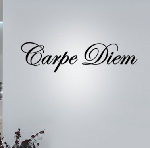 Free-shipping-wholesale-and-retail-CARPE-DIEM-Vinyl-Wall-Decals-Quotes ...