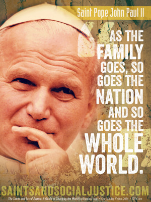 Pope Saint John Paul II – iPad Wallpaper
