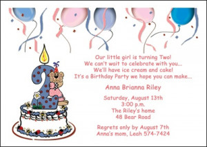 Girls 2nd Birthday Party Invitation areBecoming Very Popular!