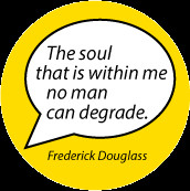 ... within me no man can degrade. Frederick Douglass quote SPIRITUAL CAP
