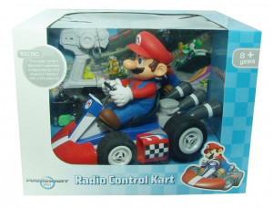 Mario Kart Wii Radio Controlled Kart Mario 28cm Tall