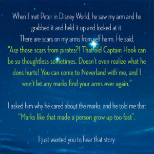 If you're lucky enough to meet Peter Pan in person, make sure you give ...