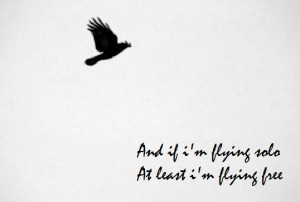 ... quote from Defying Gravity a song from Wicked. The quote really fits