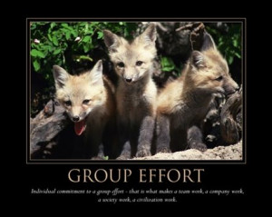 Individual commitment to a group effort - that is what makes a team ...