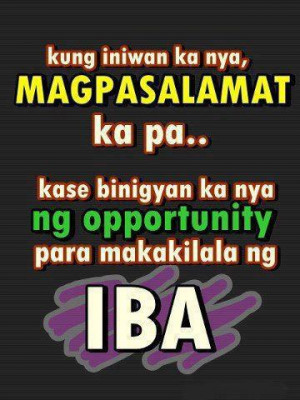 Tagalog Move On Quotes