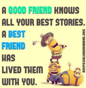 Best 30 Minions Best Friend Quotes #Funnies #Humor