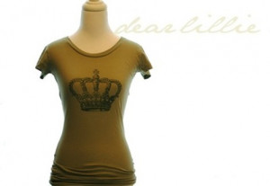 This vintage style crown shirt works whether you’re The Princess or ...