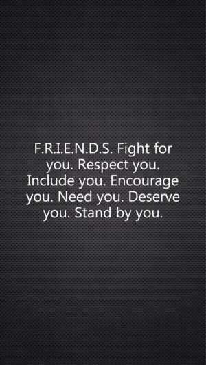 ... friend, as well as the importance of defining what friendship means to