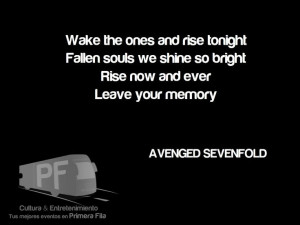 Avenged Sevenfold lyrics