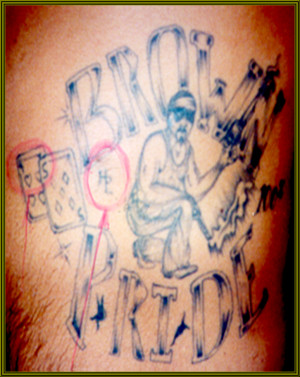 Related Pictures prison gang tattoos