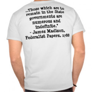 James Madison Federalist Papers Shirt