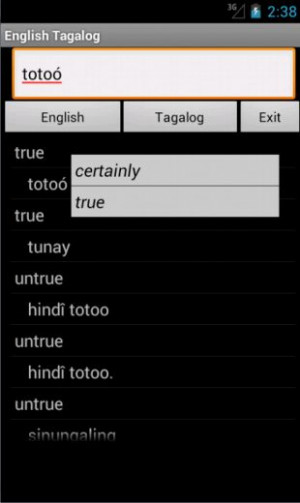 tagalog to english translation google