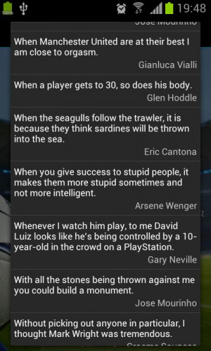 Soccer Quotes 1.007 screenshot 3