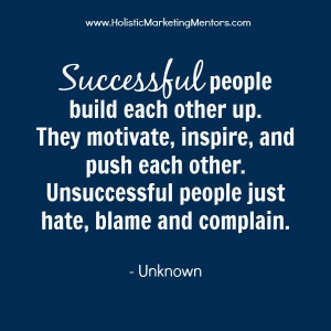 build each other up. They motivate, inspire, and push each other ...