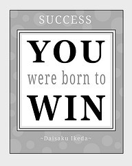 Please share your views on the Winning Attitude Poster .