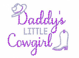 Daddy's Little Cowgirl Transfer