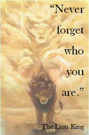 The Lion King quote P.S. Please Follow Me!