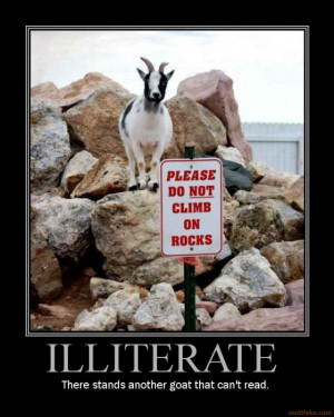 illiterate goat goat wtf funny