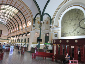 Mr Duong Van Ngo Picture of Central Post Office Ho Chi Minh City