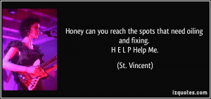 More St. Vincent Quotes