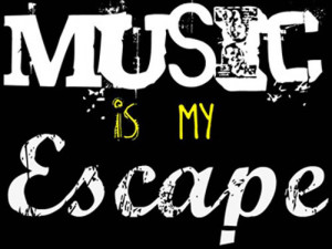All Graphics » music is my escape