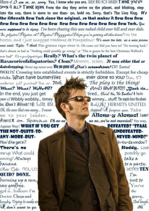 Brilliant quotes from the 10th doctor.