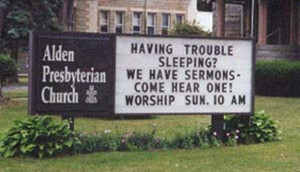 Hilarious Church Signs That Are Just Too Funny Not to Share