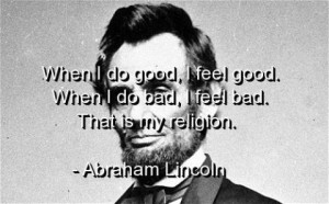 Abraham lincoln quotes sayings meaningful religion best