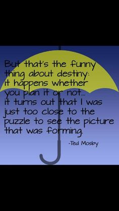 Ted mosby quote