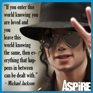 Inspirational Quote: Michael Jackson