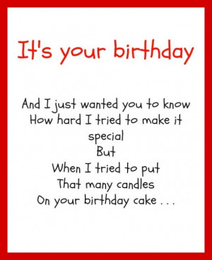 50th birthday funny poems