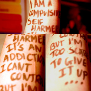 ... project not only for myself but anyone else there who self harms