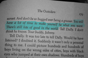 Quotes From The Outsiders Book