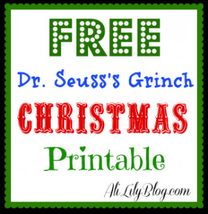 ... FREE Christmas printable! I choose one of my favorite Christmas quotes