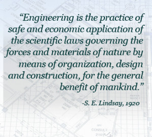 Engineering is the practice of safe and economic application of the ...
