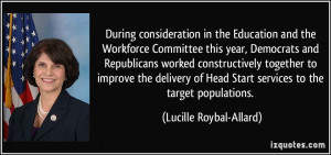 More Lucille Roybal-Allard Quotes