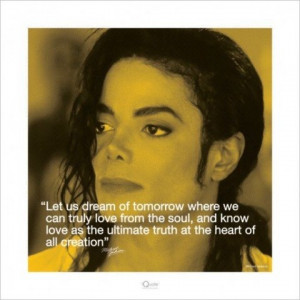 Michael Jackson Motivational Poster