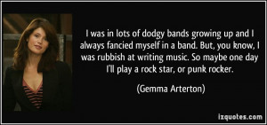 Punk Rock Band Quotes