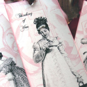 Sweet Sayings French Fashion and Pink Toile Gift Tags CSSTeam