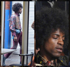 Andre 3000 as Jimi Hendrix in the upcoming biopic