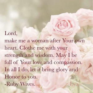 Godly woman
