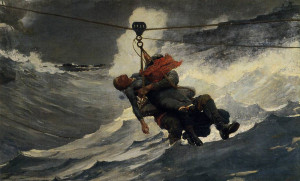 The Life Line, 1884 by Winslow Homer