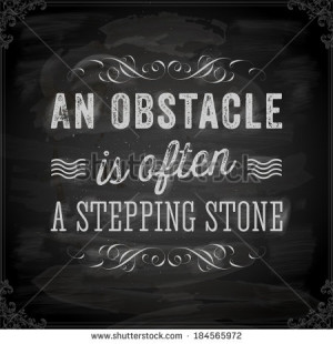 ... stepping stone