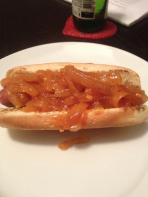 Homemade Gray's Papaya Hot Dog