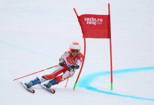 Marie Michele Gagnon Marie Michele Gagnon of Canada makes a run during