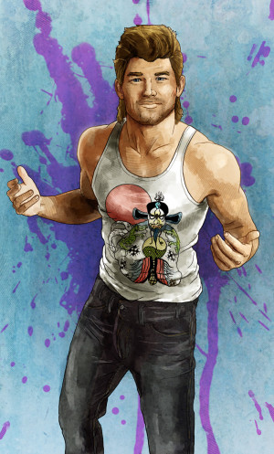 ... Express: Kurt Russell as Jack Burton in Big Trouble in Little China