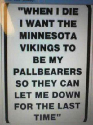 Vh Funny Minnesota Vikings Sign