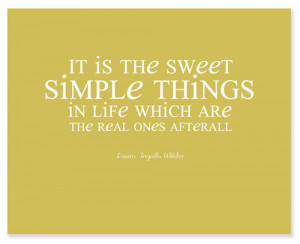 Time for the simple things. I'm so thankful for: